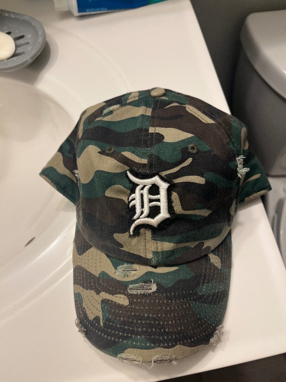 Detroit tigers baseball cap